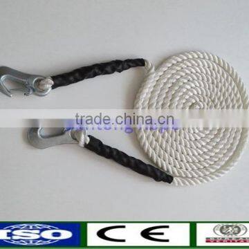 Stretching trailer ropes with good performance of shock absorbing