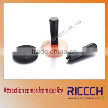 Rubber coated neodymium magnet