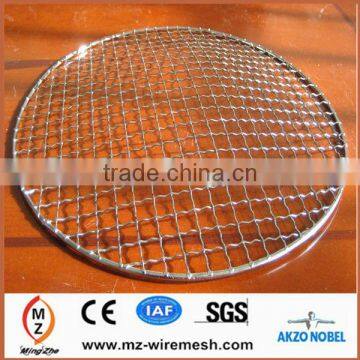 flat top crimped wire mesh/double crimp wire mesh/intermediate crimped wire mesh