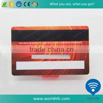 CR80 Hico Magnetic Stripe Plastic Pvc Card for Hotel photo-2