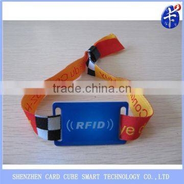 Professional manufacturer of Nylon nfc wristband