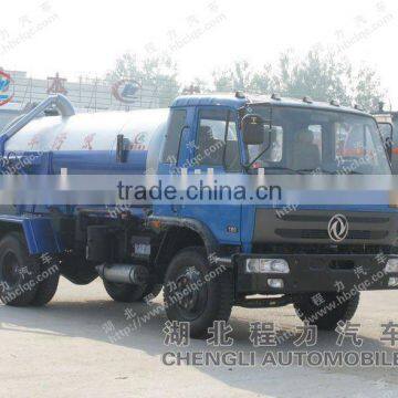 Dongfeng 5-6M3 sewage tanker truck for sale