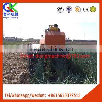 A Tractor Serves Several Purposes Green Chinese Onion Harvester photo-6