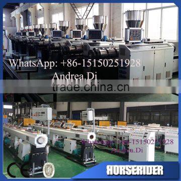 PVC Conduit Four Pipe Cavity Extrusion Machine Production Plant Manufacturer photo-4