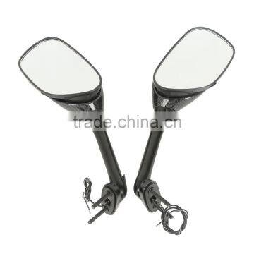 Carbon Fiber Side Pair Mirrors Signal For Suzuki GSXR1000 GSX-R 1000 05-15 06 07 photo-2