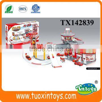 Kids Parking Garage for Police Cars Vehicle Toys photo-4