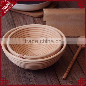 Round Shape China Origin Rattan Banneton Basket With Liner photo-4