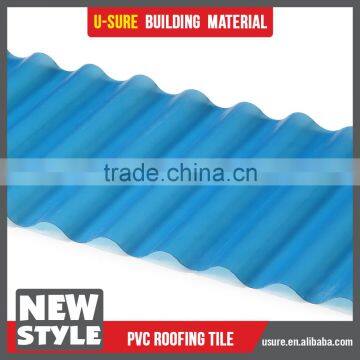 Polycarbonate Clear Heat Resistant Corrugated Roofing Sheets Custom Design photo-3