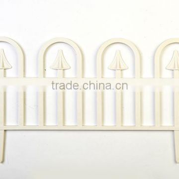 Garden White Plastic Fence - WL-004W