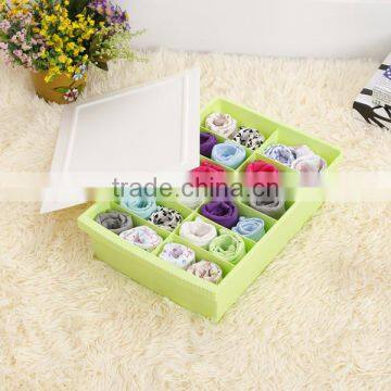 Plastic Underwear Box With Transparent Lid 12 Drawers