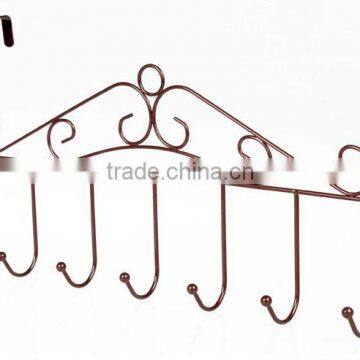 Store More Metal Wire Art 7 Rack Decorative Door Hook photo-2