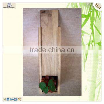 Antique String Handle Burning Color Wine Case Box photo-3