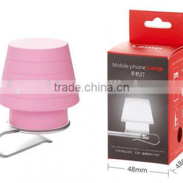 Promotional Silicone Mobile Phone Lampshade Phone Lamp Cover photo-4