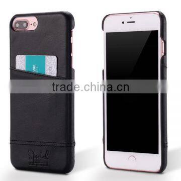 Retro Leather Phone Case With Card Slot Back Cover For IPhone 6/6s/7/7 Plus photo-5