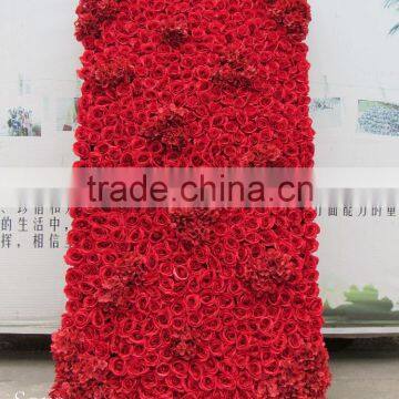 Artificial Wedding Rose Wall photo-4