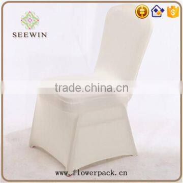 white cheap universal wedding used banquet chair covers