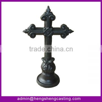 Antique decorative small metal cross