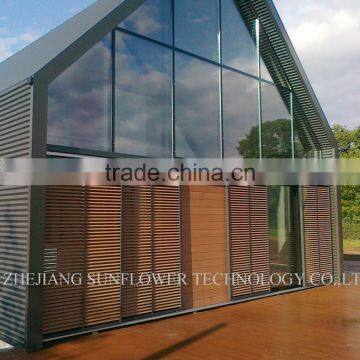 Exterior Waterproof WPC Wall Panel Decorative Plastic Wall Cladding photo-3