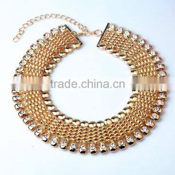 Fashion handmade necklace alloy jewelry necklace for laddy