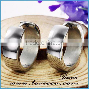 Hot Sale Boys 316L Stainless Steel Earrings Stud With Silver Color photo-2
