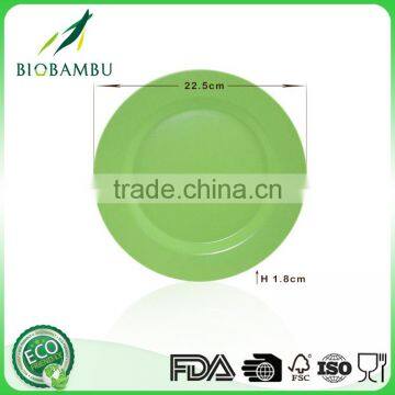 Green Technology Food Grade Professional Bamboo Fiber Plates photo-2