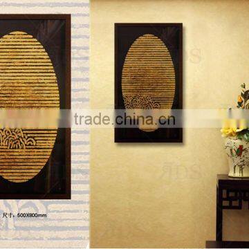 Gold Leaf Painting Framed Wall Art photo-2