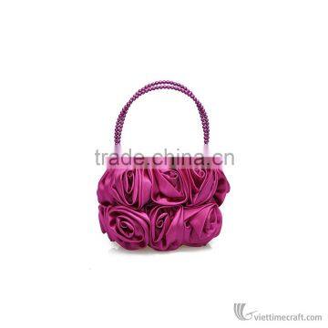 Rose Clutch, Many Color, Handmade in Vietnam photo-4