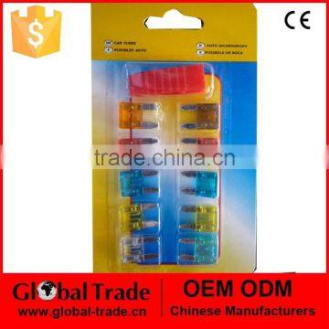 11Pc Mini Auto Fuse Kit .Standard Auto Fuse Kit .Mixed Standard Car Auto Blade Fuse.P0318