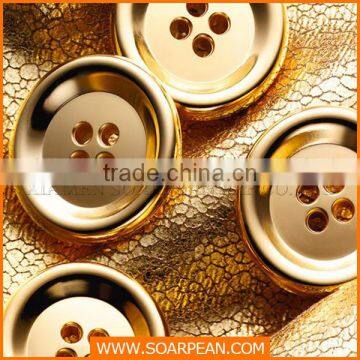 Electroplating modern resin fastener for visual merchandising displays props