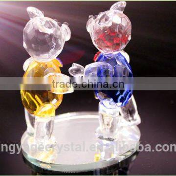 Romantic Crystal Couple Bears as the Best Crystal Wedding Present for 15th Wedding Anniversary photo-4