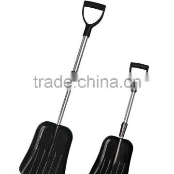 14" Plastic Snow Shovel With Long Metal Handle photo-6