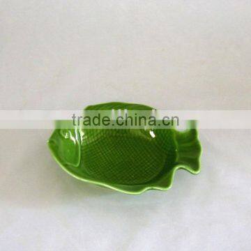 fish design europe ceramic party plates