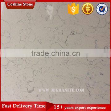 Jianfa Carrara White Quartz Stone Kitchen Countertop photo-6