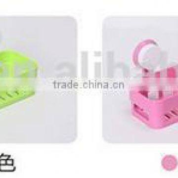 Plastic Storage Rack/kitchen Shelf With Strong Sucker photo-3