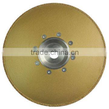 Vacuum brazed diamond saw blades for marble,ceramic