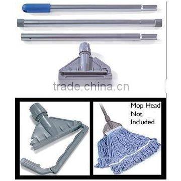 3-Piece Aluminium Mop Stick & Field Gate Kentucky Mop Holder