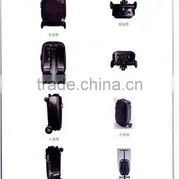 3 Wheels Scooter Business Luggage Used in Airport photo-6