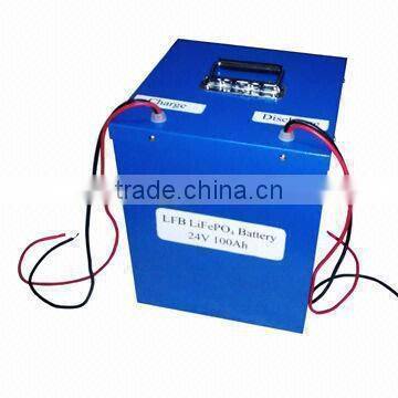 Solar Lithium Battery Pack LiFePO4 24V 100AH for Solar Home Sytem photo-2