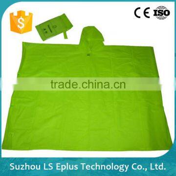 Suzhou Custom Printed Rain Ponchos, Customized Logo Rain Coat, LDPE Rancoat LS Eplus photo-6