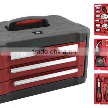 LB-457 99pcs swiss kraft 3 layers hand tool set in plastic box