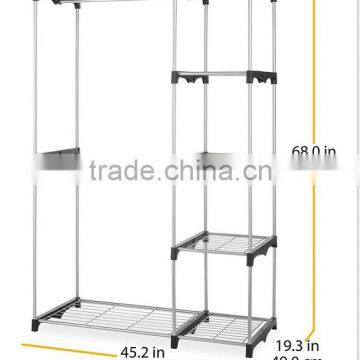 2017 Good Qulaity Non-Woven Fabric Portable Clothes /Storage/ Closet/ Folding Clothes Cabinet photo-5