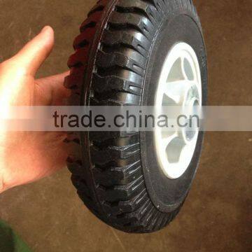 8" High quality environmental protection abrasion resistant PU wheel