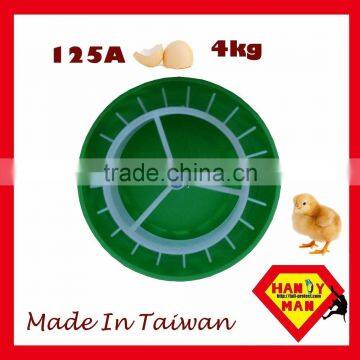 125A 4kg Crown Chicken Plastic Poultry Gear Box Feeder photo-3