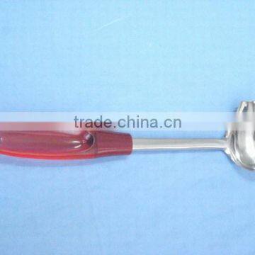 Stainless Steel Sauce Spoon with red handle