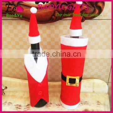 HOT selling Christmas wine gift bags decorative wine bottle holder