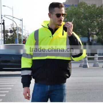 Hi Vis 3M Reflective Tape Hoodies Jacket photo-6