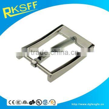 New simple Design plating chrome belt buckle