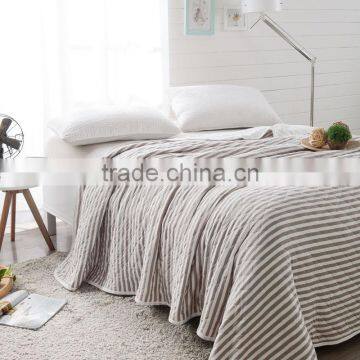 HOT SALE 100% Pure Catton Summer Comforter/ 2016 NEW Style/fashion Stripe/conditioning Quilts-1pc Quilt photo-6