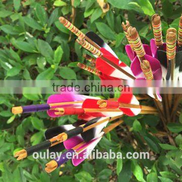Fancy Bamboo Arrows With Colorful Bowstrings photo-3