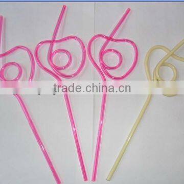 PVC twist straw